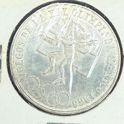 25 peso coin commemorating xix olympic games