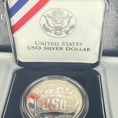1991 uso silver dollar proof