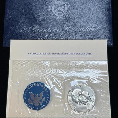 1974 uncirculated eisenhower dollar