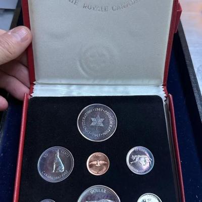 1967 royal canadian mint proof set
