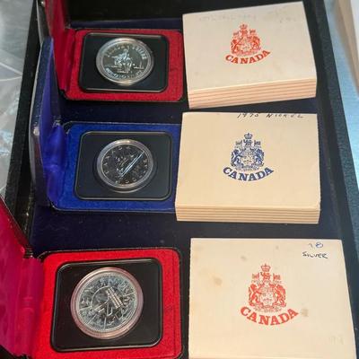 Canadian dollars 1975 and 1978