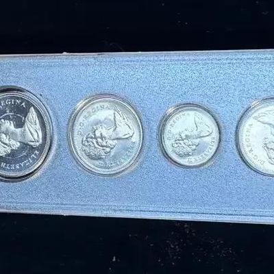 1970 canada coin set in a whitman holder