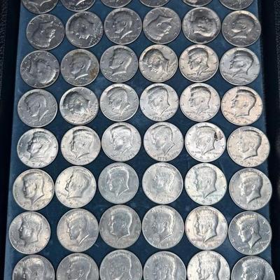 Kennedy half dollars 1970s