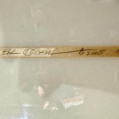 They are both signed and dated