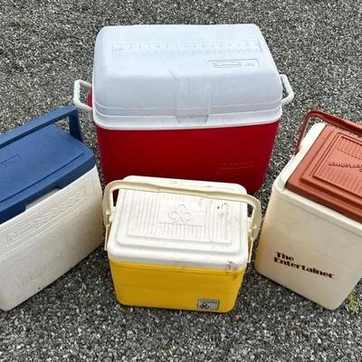 Vintage Cooler Lot