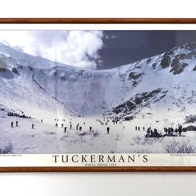 Stan Sadlowski "Tuckerman’s Spring Skiing 1994" Large Framed Photo Print