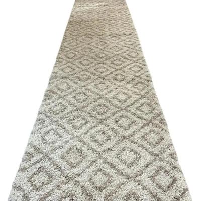 Rugs.com Trellis Shag Collection 16 Foot Runner