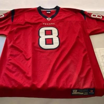 Matt Schaub Autographed Houston Texans Jersey