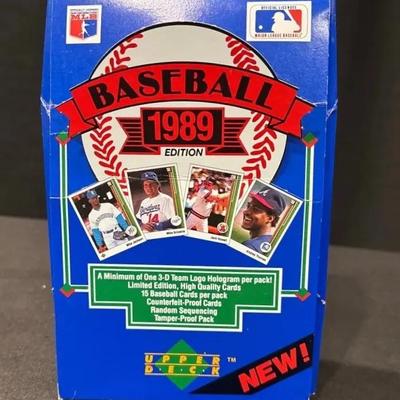 1989 Upper Deck Baseball cards 36 Unopened Packs