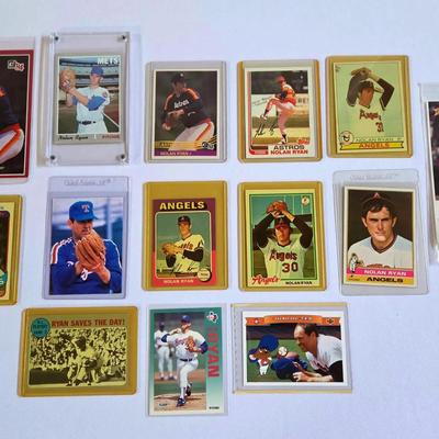 Nolan Ryan Sealed Baseball Collection