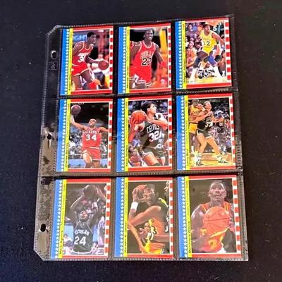 1987-1988 Fleer All-Star Stickers Cards 