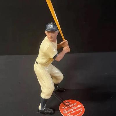 Mickey Mantle NY Yankee #7 Hartland Plastics Baseball Figurine