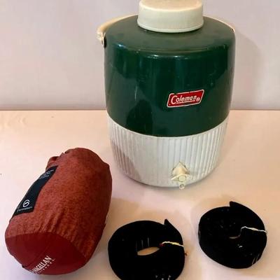 Camping Water Jug & Magellan Outdoors Hammock In Sack