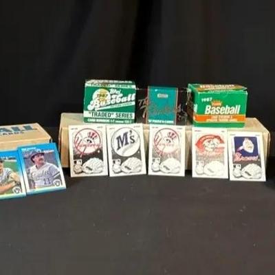 1987 Fleer, Donruss The Rookies & Topps Baseball Cards