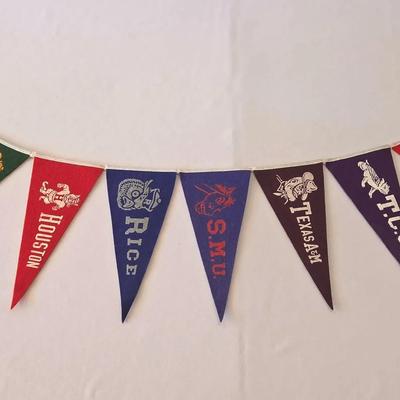 Southwest Conference College Pennant Banner