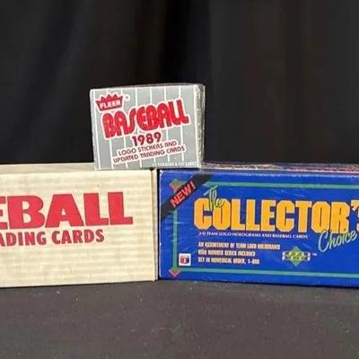 1989 Baseball Cards Fleer & The Collector’s Choice Brand New And Sealed 