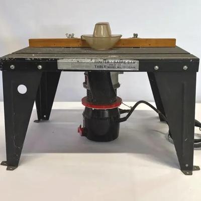  Sears Craftsman Router/Sabre Saw Table Model NO. 171.25444