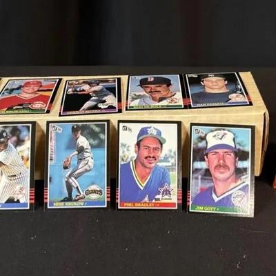 1985 Fleer & Donruss Baseball Cards