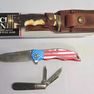 SCHRADE CUTLERY, ROUGH RIDER, BARLOW KNIVES 