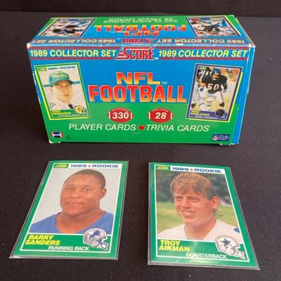 NFL Football Player Trivia Cards 1989