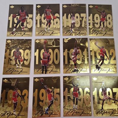 Upper Deck Michael Jordan Series 1985-1997 Jumbo Set