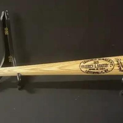 Louisville Slugger 125 Hillerich & Bradsby Signed By Gaylord Perry COA Included