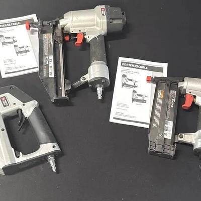 Porter Cable Finish Tools - for an air compressor 