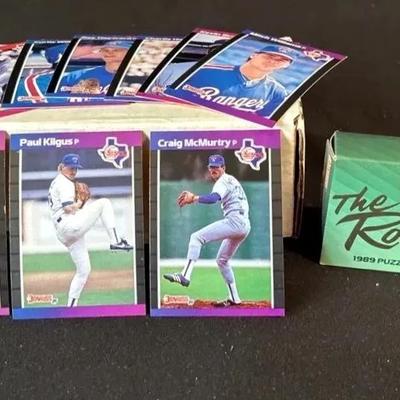 1989 Donruss The Rookies Baseball Cards And Puzzles 