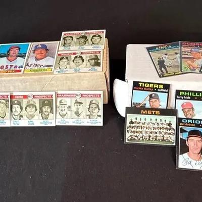 1970’s Topps Baseball Cards 