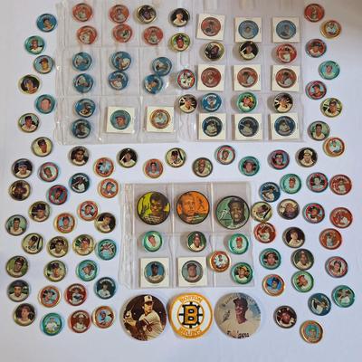 Large Collection Of Baseball Coins