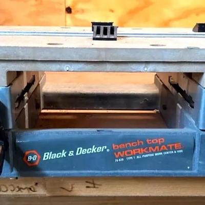 Black & Decker Workmate 79-020 Type 1 Bench Top 16" Work Center & Vise 