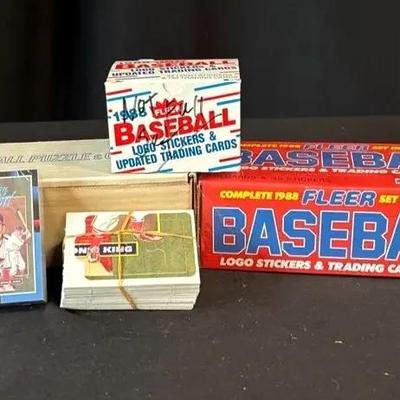 1988 Fleer Baseball Cards Sealed & Donruss Baseball Puzzles & Cards Sealed 