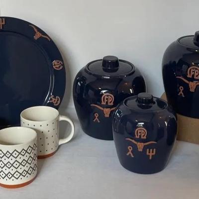 Frankoma Canisters, Platter