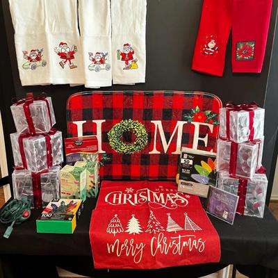 Holiday lights and home decor!