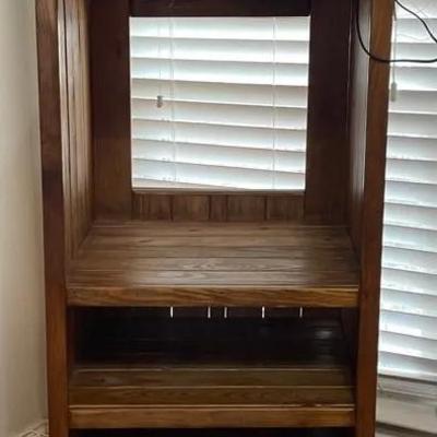 Media Cabinet And Samsung Speaker