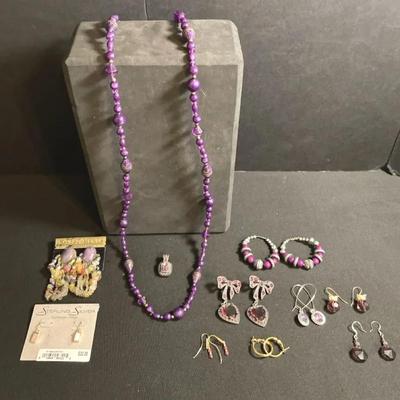 Purple Jewel Tone Jewelry