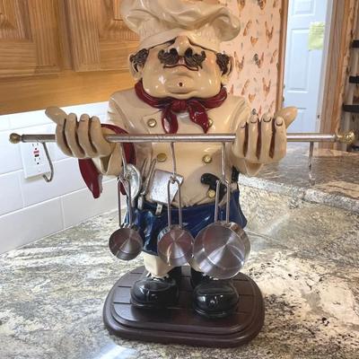 Large Ceramic Baker/ Measuring Cup Holder 