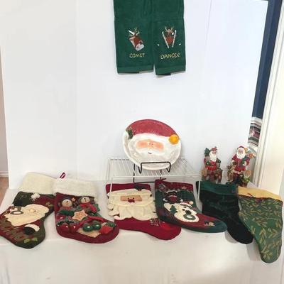 Christmas Stockings And Decor