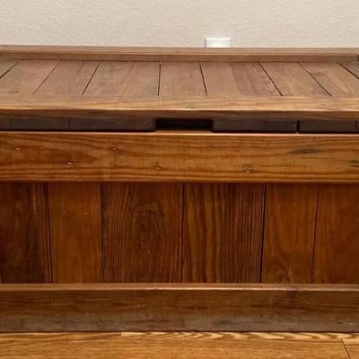 Wooden Trunk