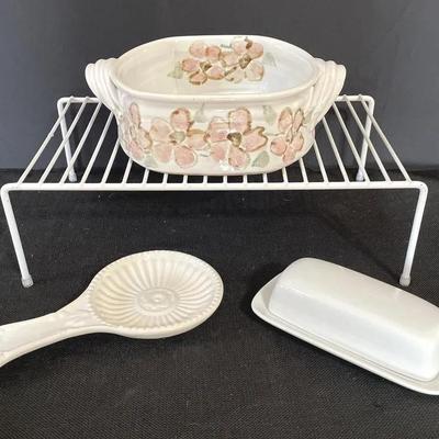 White Ceramic Kitchen Goods