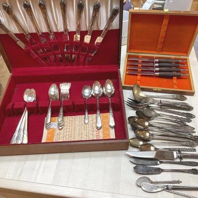 Various Sets Of Silverware