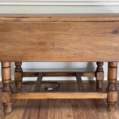 Wooden Gate Leg Table
