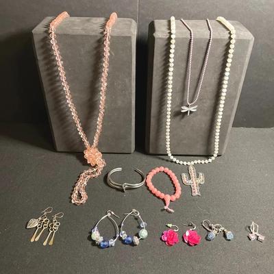 Pink And Blue Jewelry 