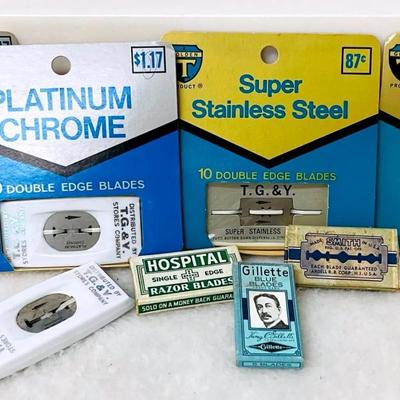 Vintage Razor Blades, Unopened