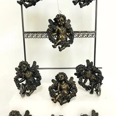Vintage Cherub Ornaments #1