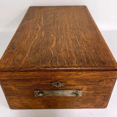 “The Rand Co.” Vintage Wooden Storage Box