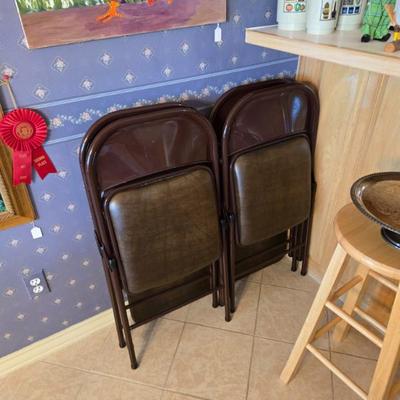 Sale Photo Thumbnail #56: Card Table with 4 Chairs