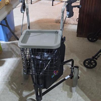 Sale Photo Thumbnail #113: Nova Traveler 3-Wheel Rollator Walker