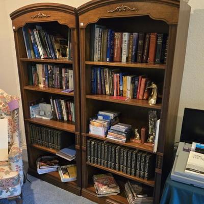 Sale Photo Thumbnail #35: Bookcases Heavy Wood (2)