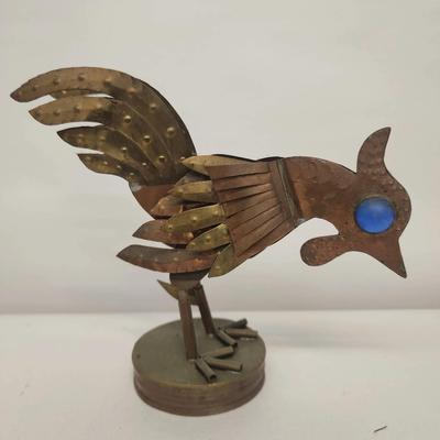 Brutalist Folk Art -- Rooster 